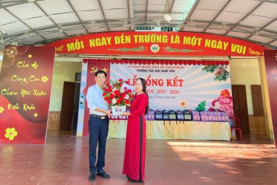 TRƯỜNG TIỂU HỌC NAM TIẾN TỔ CHỨC LỄ TỔNG KẾT NĂM HỌC 2025–2026.