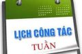 LỊCH CÔNG TÁC TUẦN 42 – NĂM HỌC 2025 – 2026