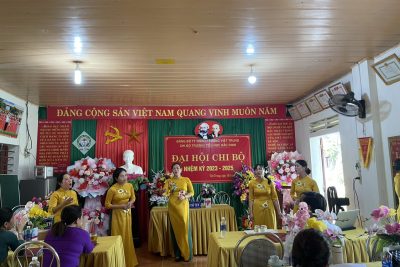 ĐẠI HỘI CHI BỘ TRƯỜNG TH BẮC DINH NHIỆM KỲ 2023-2025