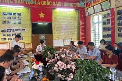 Trường Tiểu học Nam Tiến đón Đoàn đánh giá ngoài, hoàn thành kiểm định mức độ 3 và chuẩn quốc gia mức độ 2