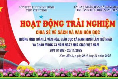 HƯỞNG ỨNG TUẦN LỄ VĂN HÓA – GIÁO DỤC XÃ NAM MINH LẦN THỨ I NĂM 2025
