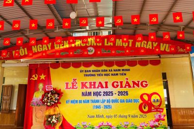 KHAI GIẢNG NĂM HỌC MỚI 2025 – 2026
