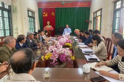 ỦY BAN MTTQ VIỆT NAM XÃ NAM MINH, TINH NINH BÌNH TỔ CHỨC HỘI NGHỊ HIỆP THƯƠNG LẦN THỨ NHẤT GIỚI THIỆU NGƯỜI ỨNG CỬ ĐẠI BIỂU HĐND XÃ, NHIỆM KỲ 2026–2031
