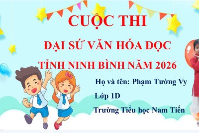 HƯỞNG ỨNG NGÀY SÁCH VÀ VĂN HÓA ĐỌC VIỆT NAM 21/4