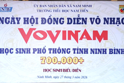 NGÀY HỘI ĐỒNG DIỄN VÕ NHẠC VOVINAM HỌC SINH
